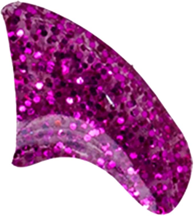40 Pack Soft Nail Caps for Cat Claws Royal Pink Glitter Kitten