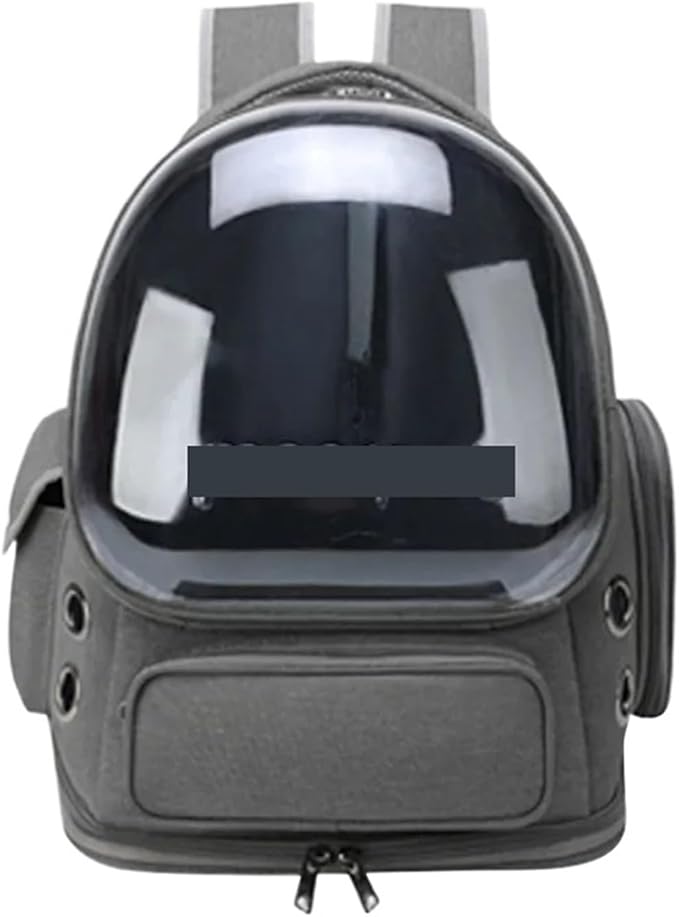 Compatible for Transparent Pet Bag Outdoor Travel Backpack Small Breathable Supplies(White)