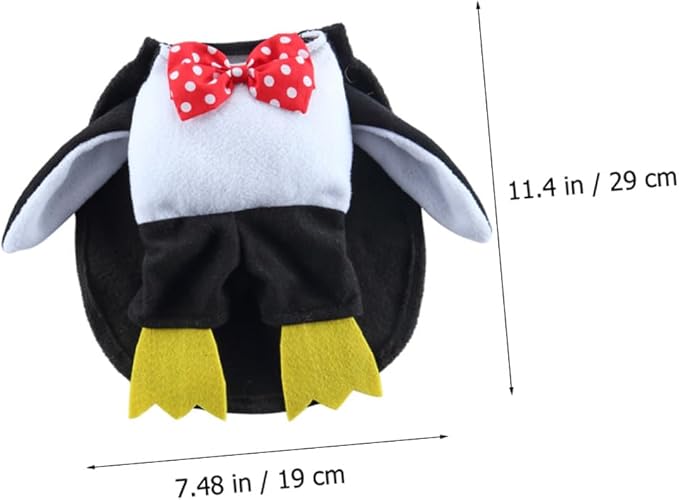 Penguin Dog Halloween Cape Costume Pet Cloak Party Apparel Puppy Supplies Large Size Cosplay Outfit for Dogs