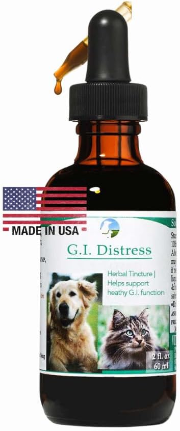 Vitality Science GI Distress for Cats | Diarrhea, Vomiting and Discomfort | Aids Digestion and Reduces Bloating | Boosts GI Tract
