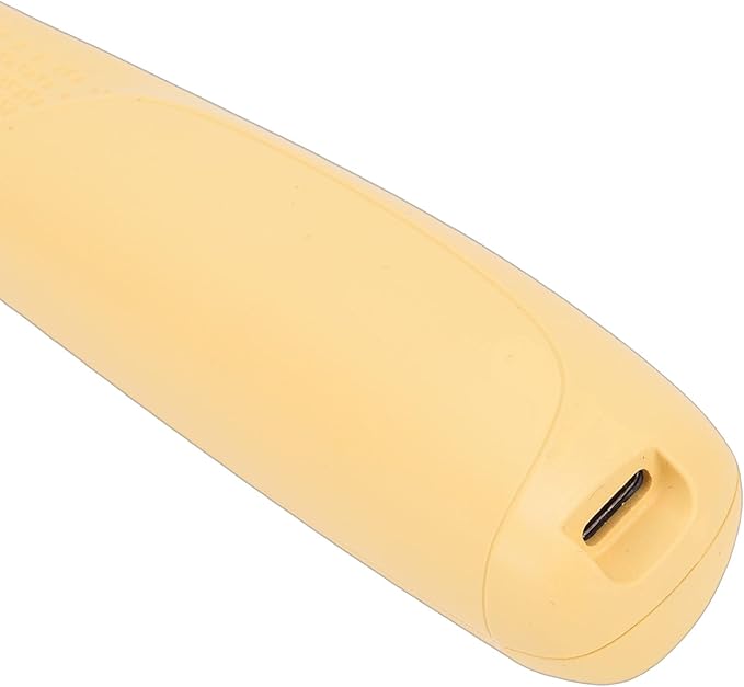 Pssopp Electric Cat Grooming Clippers, Electric Clippers Proof Body High Brightness LED Light Rechargeable Dog Trimmer for Small Area Hair Cat Grooming, (Yellow)