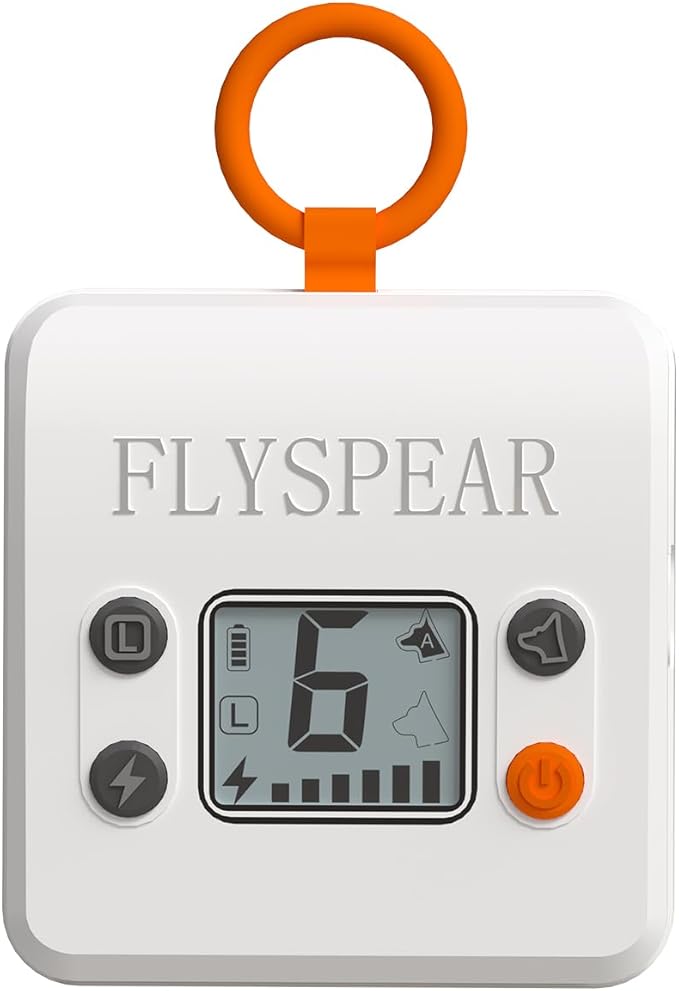 FLYSPEAR Extra Indoor Wireless Pet Barrier Transmitter for Dogs, Transmitter Only,White