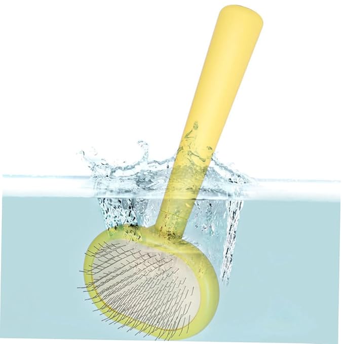 BESPORTBLE Handle Cat Grooming Comb Loose Hair Remover and Pet Massage Tool for Cats and Dogs for Detangling and Relaxing Pets
