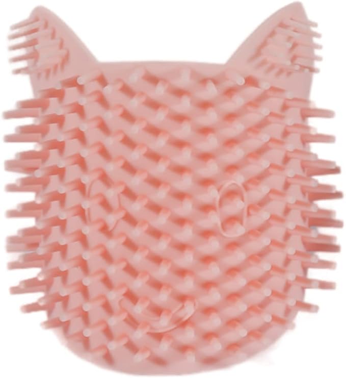 Massaging Self-Cleaning Slicker Grooming Brush for Cats - Pet Corner Beauty and Supply Tool
