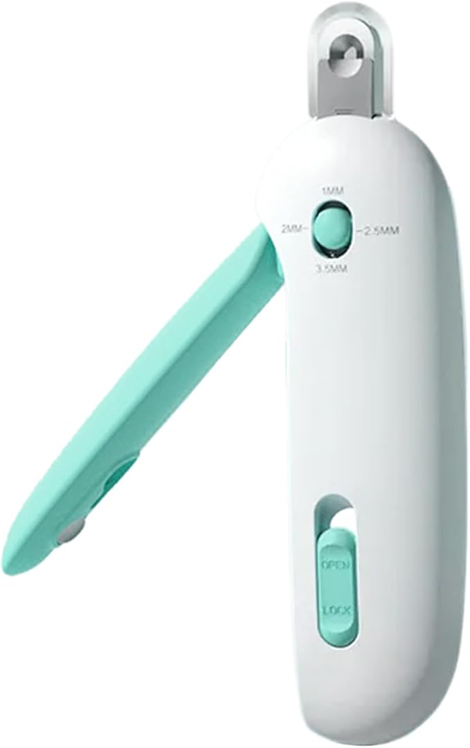 Cats Nail Cutter with LED Light Trimmer File for Large & Small Dogs Dog File Gentle Grooming Supplies Pet Trimmer