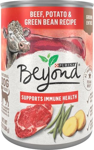 Nestle Purina Petcare Purina Beyond Dog Food - Grain Free Beef, Potato and Green Bean Recipe 13 oz. (178097) (Pack of 4)