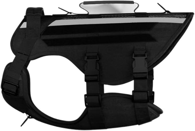 Dog Vest Harnesses Pet Strong Training Walking Swimming Supplies Soft Handle Training Vest Dog Harness with Handle for Large Dogs
