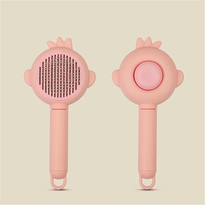 Lovely Shape Pet Comb Deshedding Brush with Easy Function Pet Grooming Accessory Hair Tool Deshedding Brush for Dog Cats