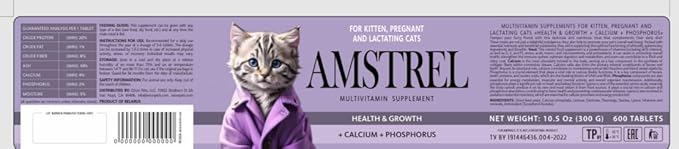 Multivitamins for Kittens, Pregnant and Lactating Cats
