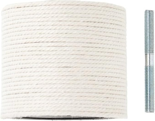 PVC Scratching Post Cotton Rope Columns for Floot to Ceiling Cat Trees, Length 10cm 3.94in