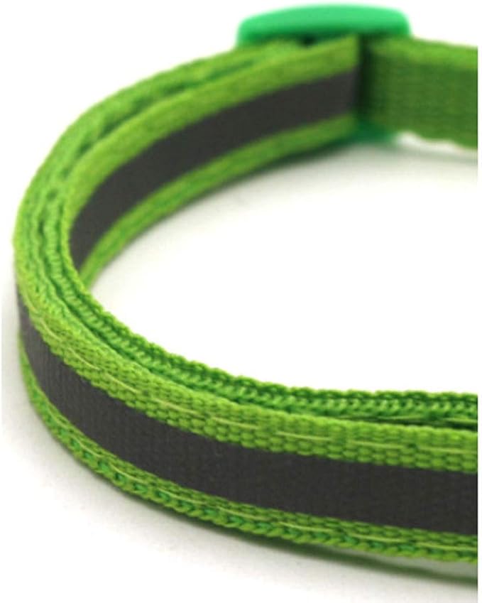 Dog Basic Collars Pet Collar Reflective pet Bell Collar Adjustable Size Suitable for Cats and Small Dogs pet Supplies(3)