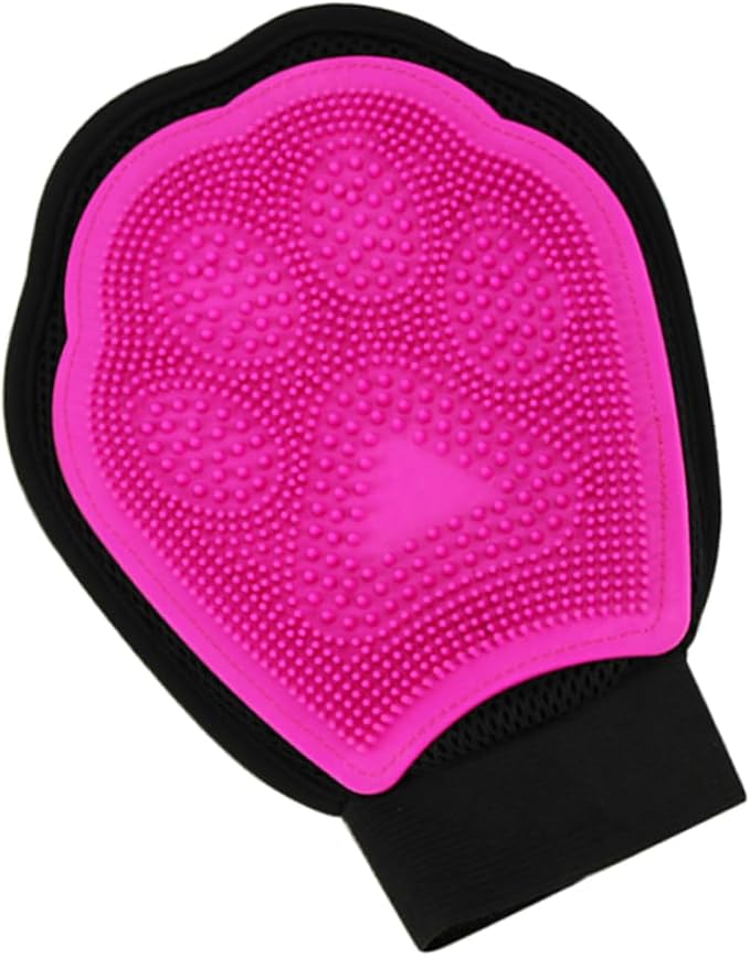 Happyyami Pet Bath Gloves for Cats and Dogs Grooming Massage Gloves Pet Hair Removal and Bathing Tool for Relaxation and Blood Circulation