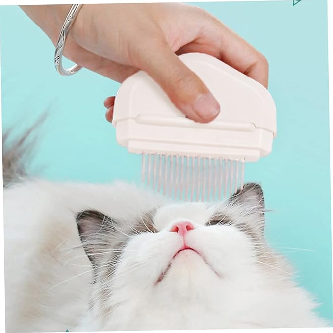 Cat Grooming Kit Dog Brush for Matted Fur Pet Hair Removal Brush Cat Massage Comb Material