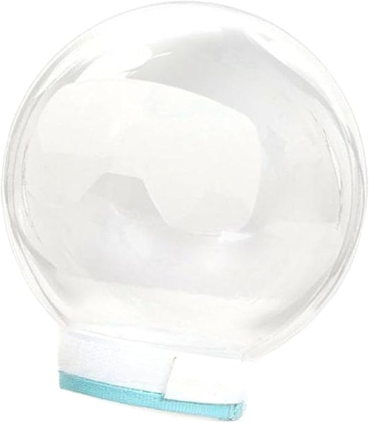Cat Transparent Muzzle with Breathable Hood Ball for Aggressive Cat for Nail Trimming Grooming Breathable Hood