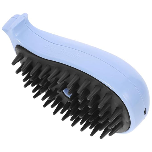 Milisten Self-cleaning Electric Cat Brush Multifunctional Steam Brush for Shedding Dematting Bathing Safe Materials Suitable for All Breeds Pets Efficient Massage Grooming Tool