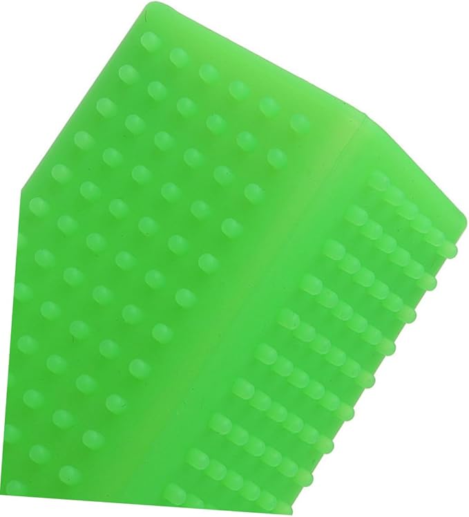 Silicone Pet Hair Remover Brush Hair Cleaner for Cats for Sofas Carpets and Clothes Green Color for Easy Pet Grooming and Home Cleanliness