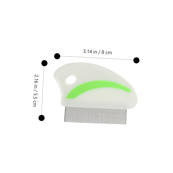 SUPVOX 4pcs Pet Removal Comb Flea Comb for Cats Cat Grooming Brush Pet Dust Remover Random Style