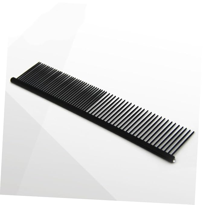 KESYOO Pet Grooming Comb Stainless Steel Pet Combs Round Head for Small Large