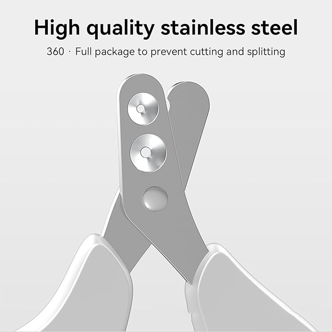 Cat Nail Trimmer – Pet Nail Scissors – Splash-Resistant Puppy for Cats and Dogs Care at Home Veterinary Travel Camping Outdoor