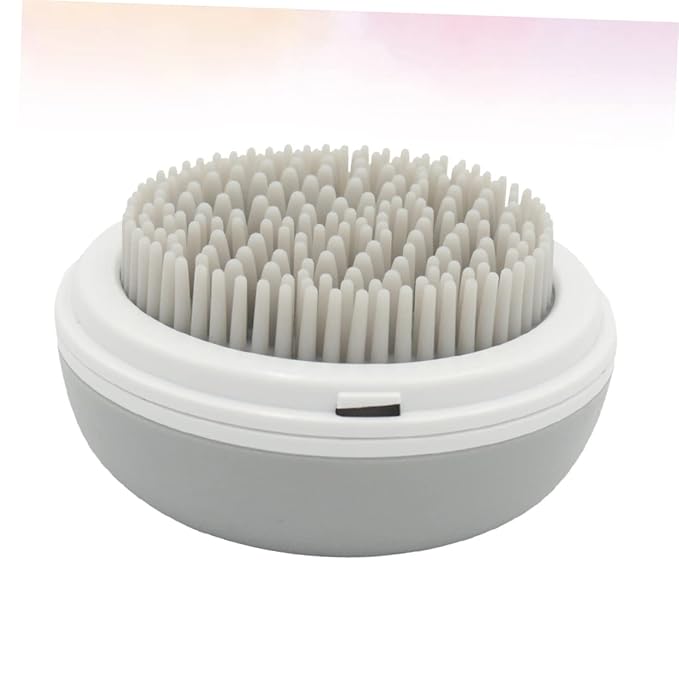 SUPVOX Pet Hair Removal Brush Grey Multifunctional Grooming Comb for Bath Pet Hair Comb Tool Dog Scrubber for Bath