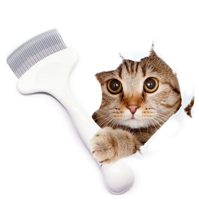 ERINGOGO Elastic Pin Cat Comb Pet Grooming Tool for Kitten Supplies Detangler Brush for Cat Brush for Shedding