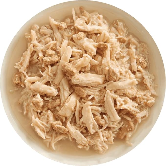 Rawz Natural Premium Shredded Canned Cat Wet Food - Made with Real Meat Ingredients No BPA or Gums - 5.5oz Cans 24 Count (Chicken & Duck)