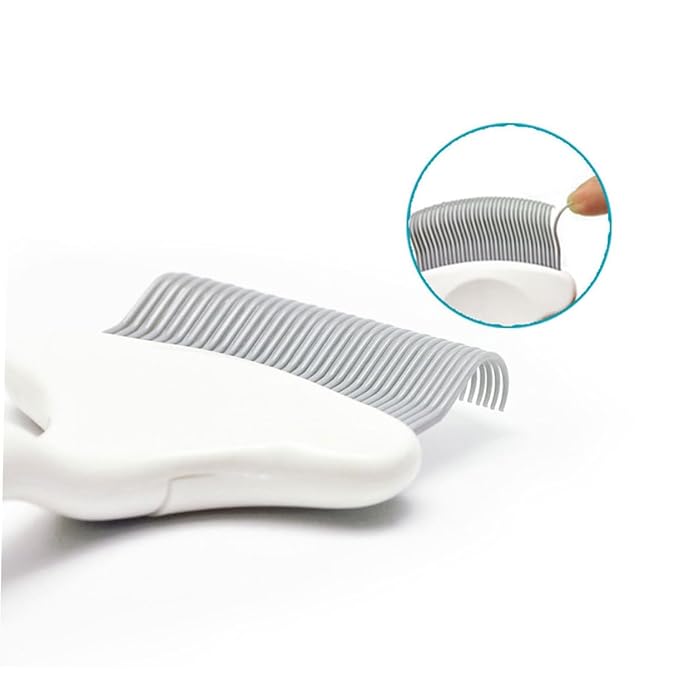 VICASKY Elastic Pin Cat Grooming Comb Detangling Lint Brush for Pet Hair Removal