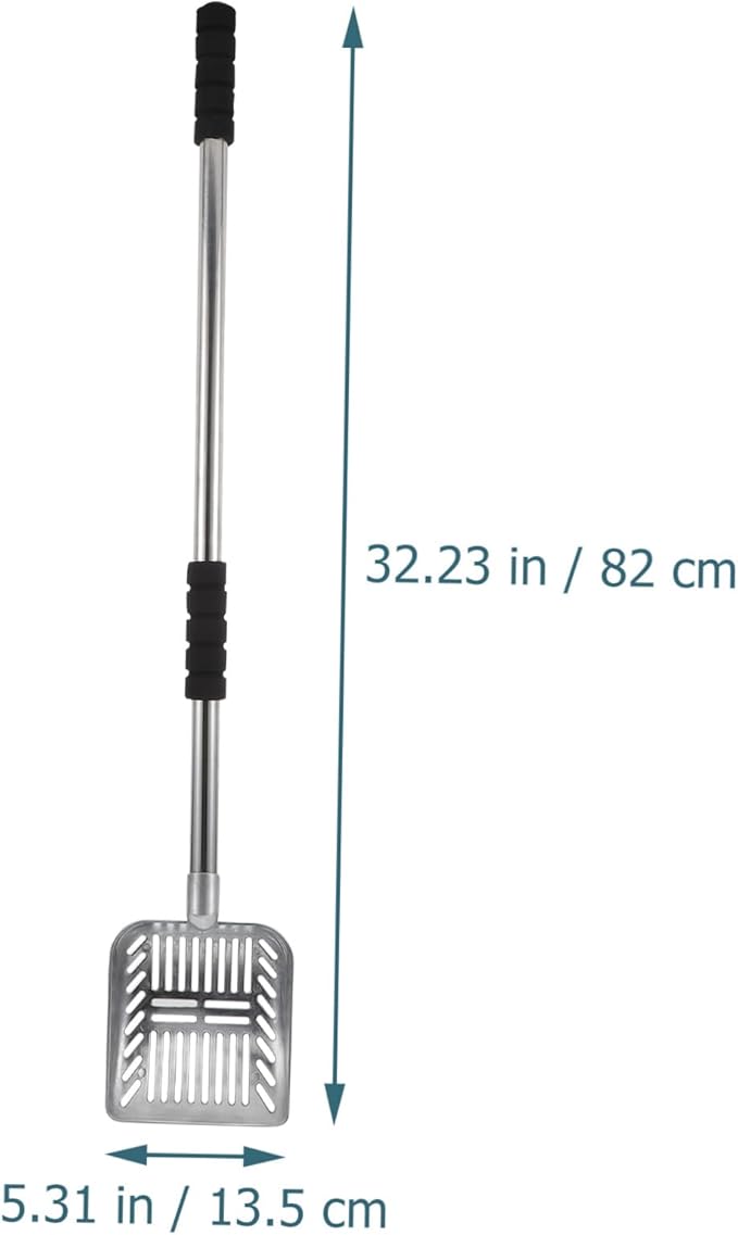 Cat Litter Scoop Detachable Handle -Handled Cleaning Tool for Easy Pet for Cats and Kittens Practical Litter Shovel for Home Use