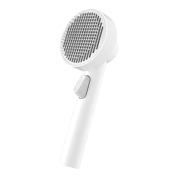 Brosse Feline, Cat Grooming Brosse Poils Animaux, Brosse Vapeur Chat, Cat Brush for Shedding, Cleaning Slicker Brush, Dog Brush, Pet Brush for Cats, Pet Supplies Accessories (A)