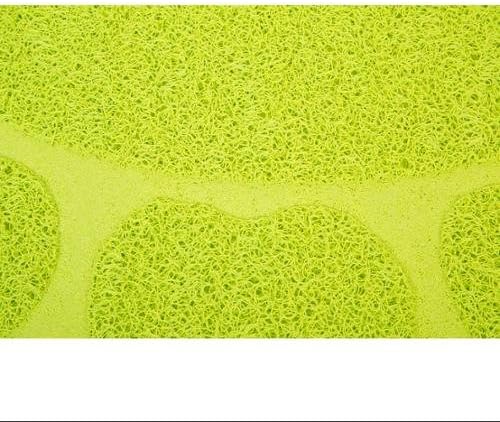 Jumbl Cat Litter MAT Catcher - Smartgrip Paw-Shaped Innovative Grass-Like Material Traps and Catches Litter While Remaining Soft On Paws - 24 x 18-1 Count (Pack of 1) - Grass Green