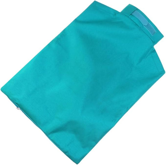 BESPORTBLE Multi-Functional Cat Grooming Bag Fixed Pouch for Bathing Nail Trimming and Medicine Administration Breathable Durable Design for Pet Cats Deep Green