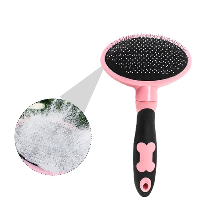 Slicker Brush for Cats Small Dogs Pet Grooming Tool Fine Craftsmanship Easy to Pet Supplies