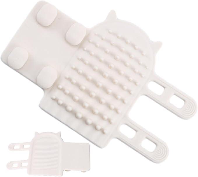 Cat Selff Scratcher - Selff-Grooming Cat Wall Brush, Adjustable Silicone Cat Corner Scratcher, Wall-Mounted Pet Massage Brush | Soft Selff-Cleaning Brush Suitable for Cats, Kittens, and Puppies