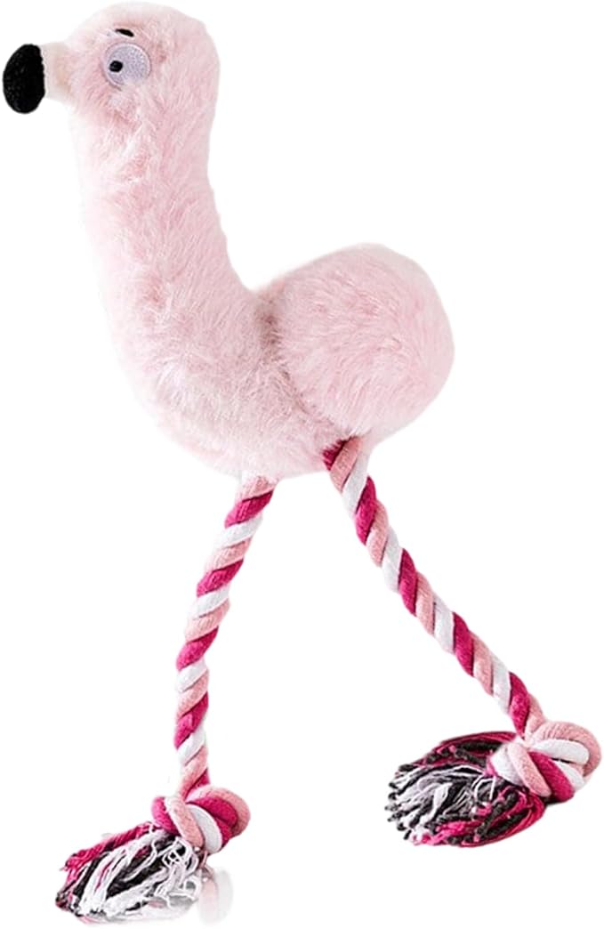 Lovely Plush Squeak Stuffed Toy Interactively Plush Bites Teeth Grinding Puppies Training Supply Pet Dog Chew Squeak