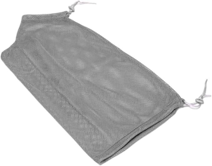 Sosoport Multi-Function Mesh Cat Grooming Bag for Bathing Nail Trimming Feeding Breathable Pouch for Cats and Kittens Grey