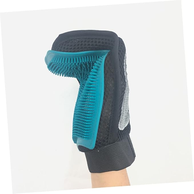 BESPORTBLE Pet Massage Glove Brush Double-Sided Lint Brush Dog Grooming Cats Dogs Easy Odor Removal