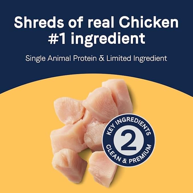 Canidae, Pure Shreds of Real Chicken in Gravy Recipe Protein Topper, 3 Ounce