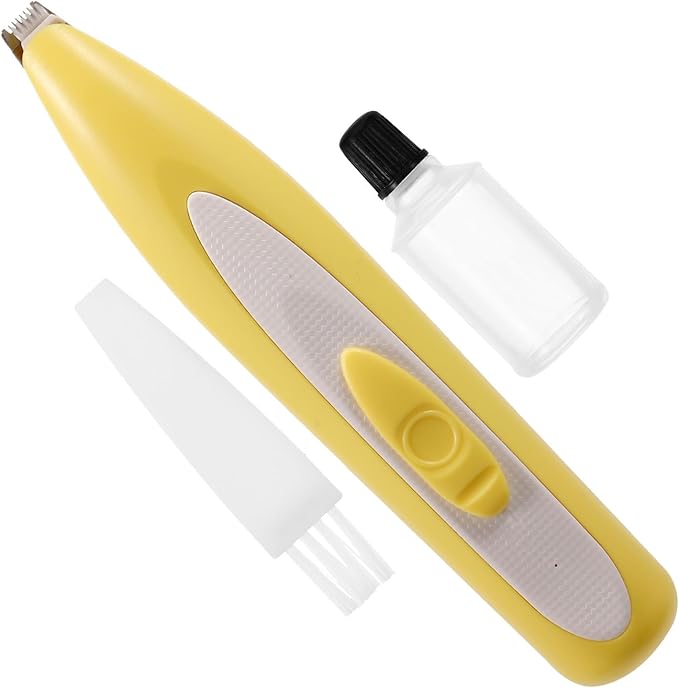 Quiet Battery-Powered Pet Clipper for Dogs and Cats Professional Grooming Hair Trimmer Low Noise Electric Hair Shaver for Fur Removal and Portable Use