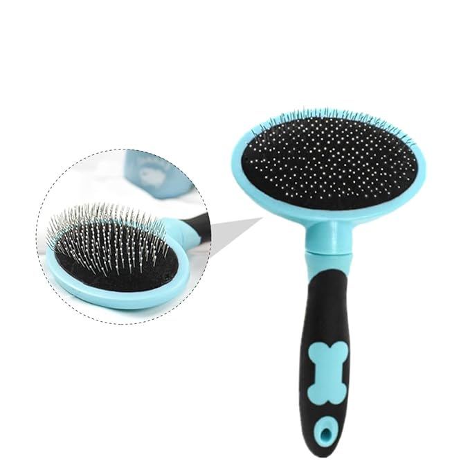 Toyvian 1Pc Cat Grooming Brush Pet Cleaning Tool for Cats Removes Loose Hair Tangles Dander Comfortable Massager for Cats Durable Cat Hairbrush