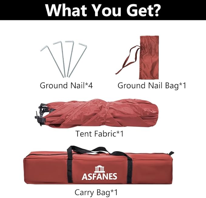 Outdoor Pet Automatic Camping Tent, Pop up Cave Bed for Indoor Cats and Small Dogs, Portable Cat House Dog House, Red.