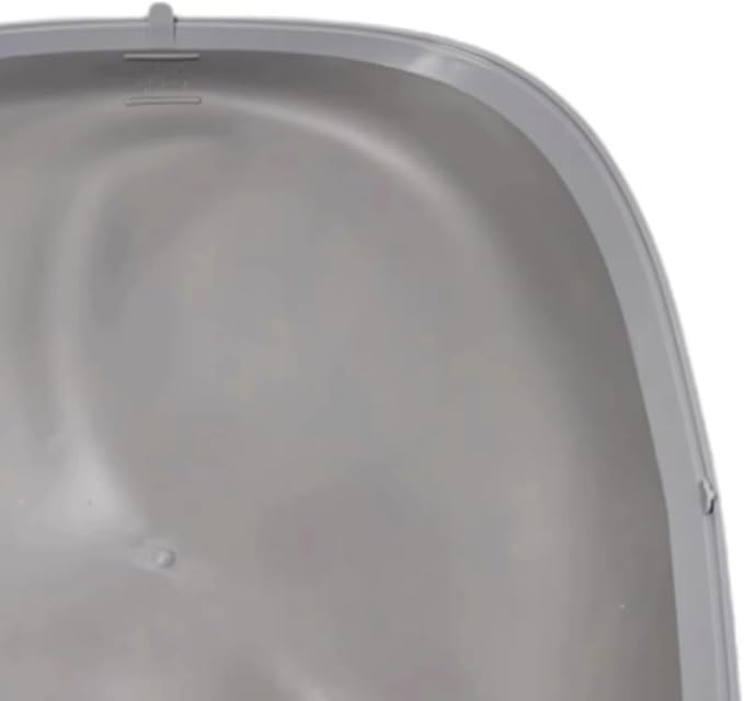 Cat Litter Silicone Pad Nonslip Bathroom Mat for Automatic Litter Box 19.69x17.72 inch Gray