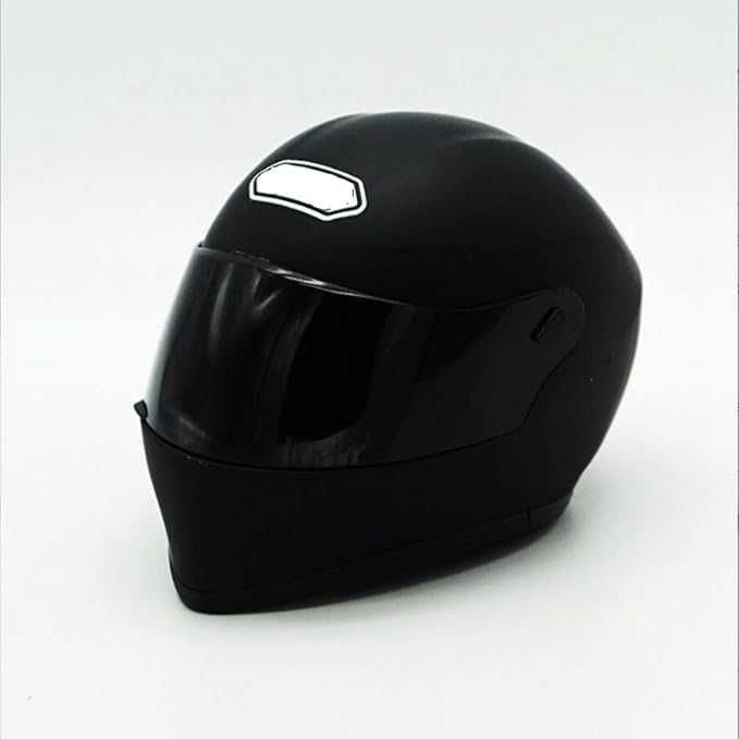 Pet Motorcycle Helmet for Cat/Dog, Full Face, Outdoor, Black