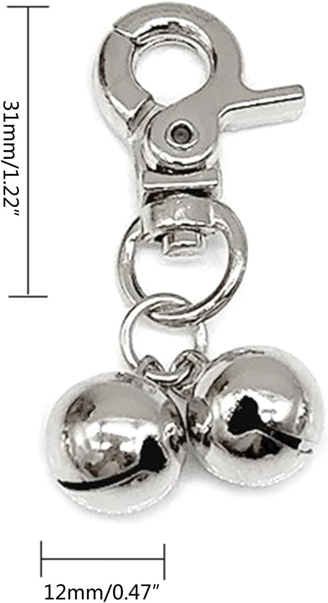 Dog Collar Bells Pet Outdoor Training Pendant Dog Accessories Puppy Supply 3pcs