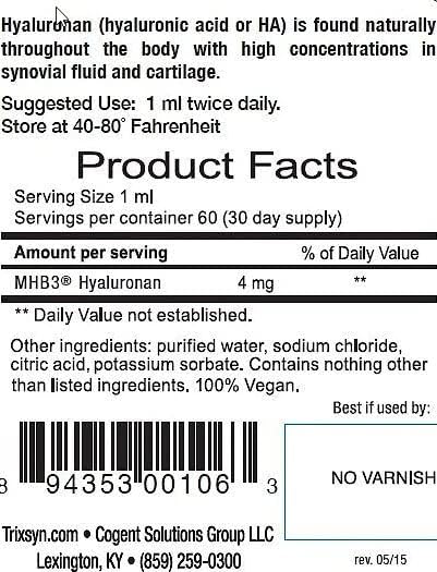 Feline - Naturally Alleviate Discomfort, Promote Healthy Joints, Support Mobility and Cartilage Function for Cats- Patented MHB3 Hylauronan Liquid Formula (2)