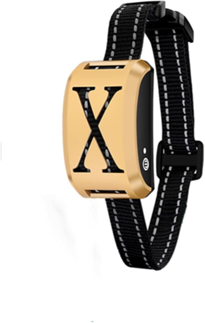 Wireless Dog Fence，Electric Dog Fence Wireless System & Training Collar,2-in-1 Wireless Safe Boundary,Adjustable Pet Containment Fence System,Rechargeable Collar for Dogs.（Gold） (Extra Collar)