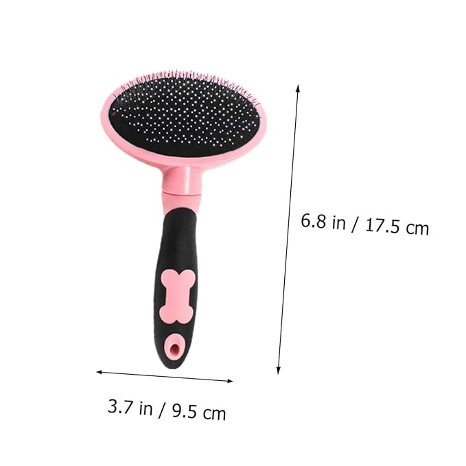 1pc Cat Grooming Brush Pet Hair Removal Tool for Cats and Dogs Ergonomic Design for Gentle Massage and Easy Cleaning for Shedding and Grooming