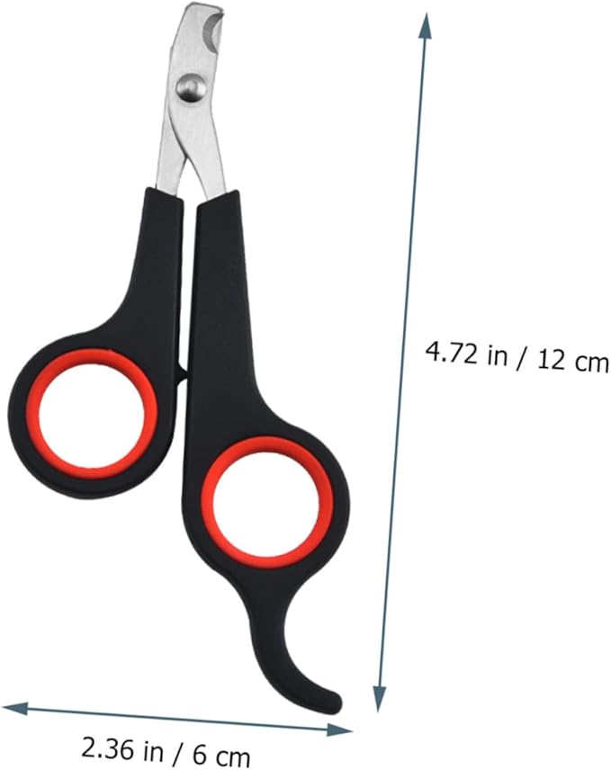 BESPORTBLE 6pcs Ergonomic Pet Nail Clippers Portable Dog and Cat Nail Trimmers Lightweight Design for Easy Use for Safe and Comfortable Grooming