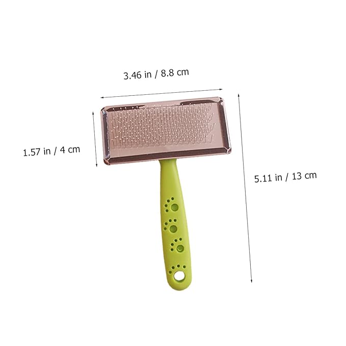 BESTonZON 3pcs Pet Grooming Comb Medium Pet Hair Removal Cleaning Tool Ergonomic Cats Random Massage Comb for Grooming Supplies