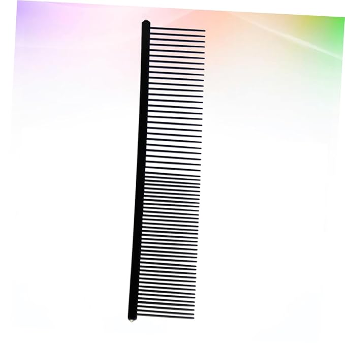 KESYOO Pet Grooming Comb Stainless Steel Pet Combs Round Head for Small Large