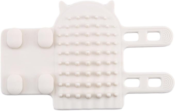 Cat Selff Scratcher - Selff-Grooming Cat Wall Brush, Adjustable Silicone Cat Corner Scratcher, Wall-Mounted Pet Massage Brush | Soft Selff-Cleaning Brush Suitable for Cats, Kittens, and Puppies
